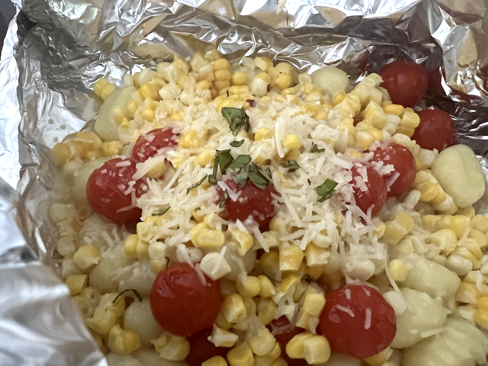Corn & Tomato Gnocchi Foil Packs